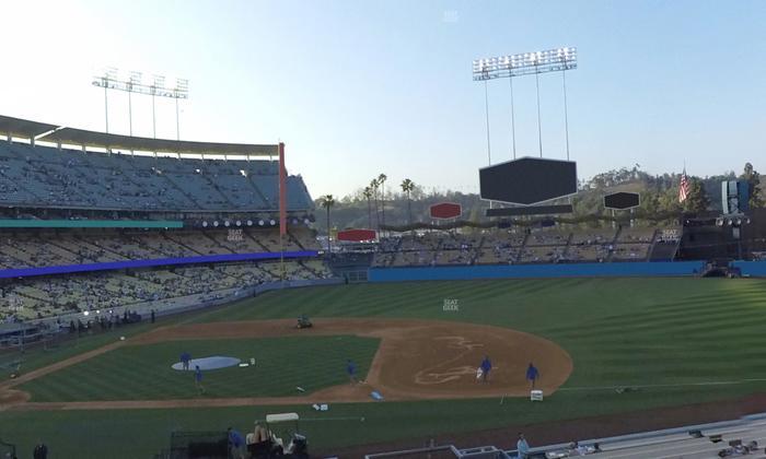 UNIQLO Field at Dodger Stadium - Section 134 Lg Seat View