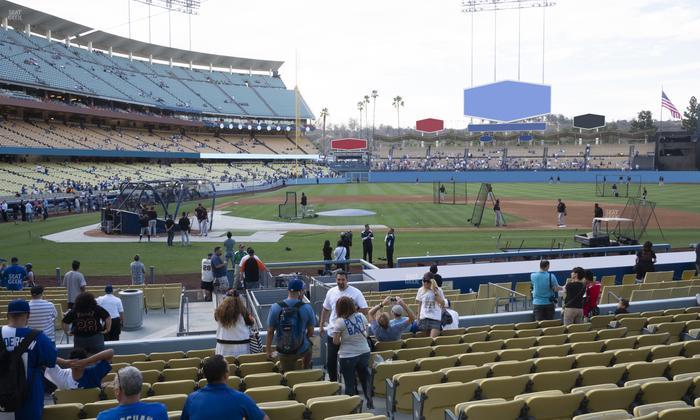UNIQLO Field at Dodger Stadium - Section 14 Fd Seat View