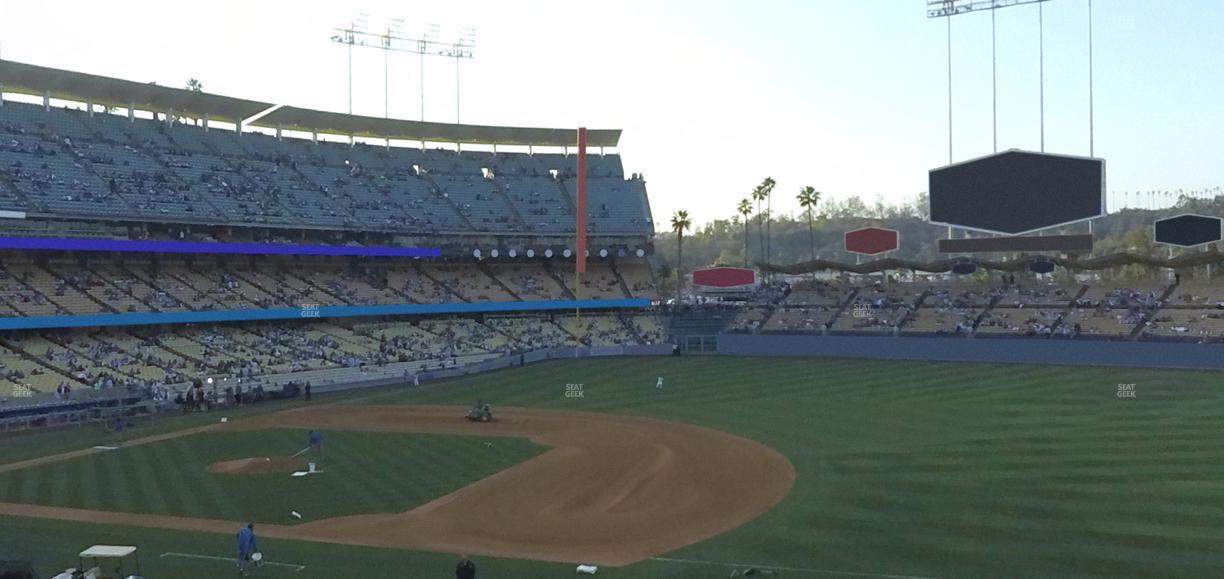 UNIQLO Field at Dodger Stadium - Section 142 Lg Seat View