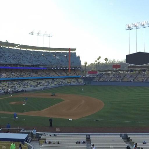 UNIQLO Field at Dodger Stadium - Section 142 Lg Seat View