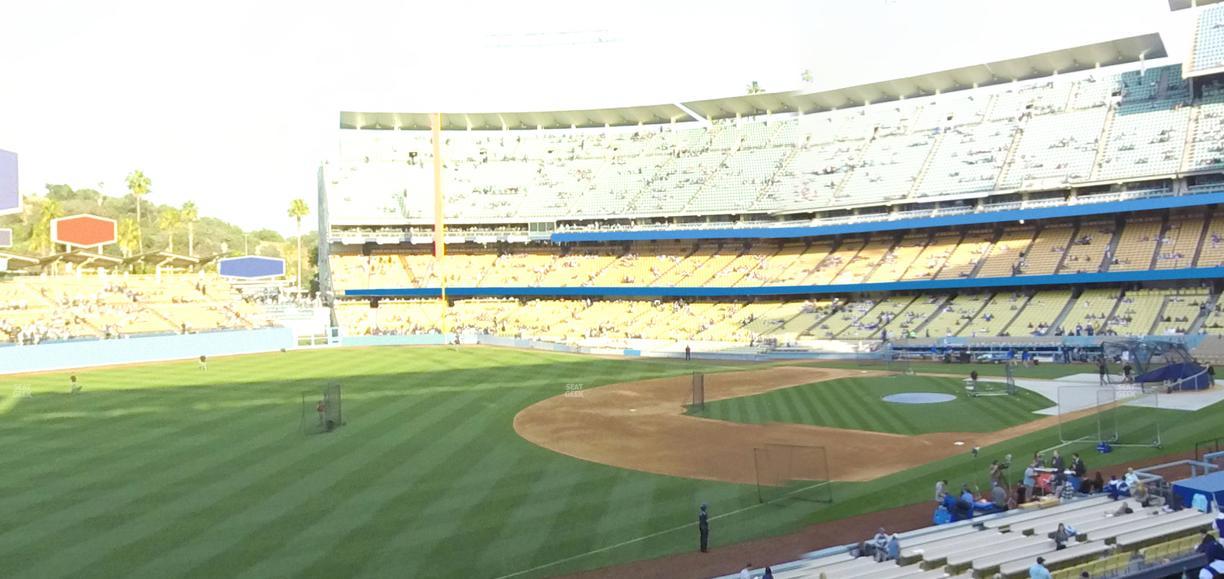 UNIQLO Field at Dodger Stadium - Section 153 Lg Seat View