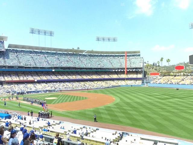 UNIQLO Field at Dodger Stadium - Section 154 Lg Seat View