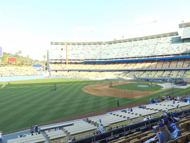 UNIQLO Field at Dodger Stadium - Section 155 Lg Seat View