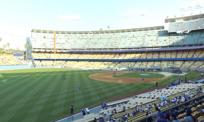 UNIQLO Field at Dodger Stadium - Section 159 Lg Seat View