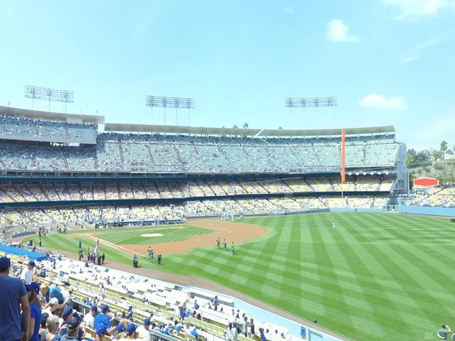 UNIQLO Field at Dodger Stadium - Section 160 Lg Seat View
