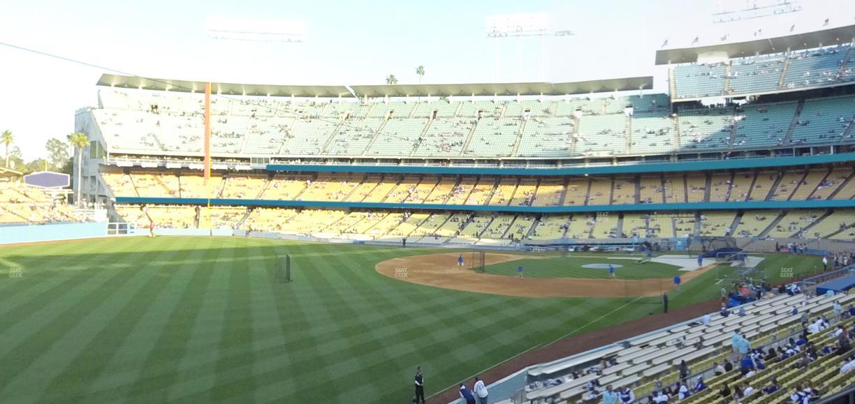 UNIQLO Field at Dodger Stadium - Section 161 Lg Seat View