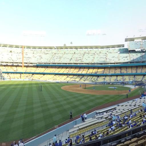 UNIQLO Field at Dodger Stadium - Section 161 Lg Seat View
