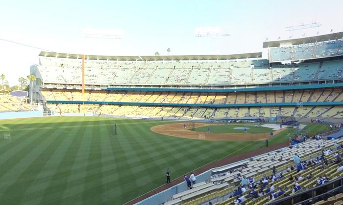 UNIQLO Field at Dodger Stadium - Section 161 Lg Seat View