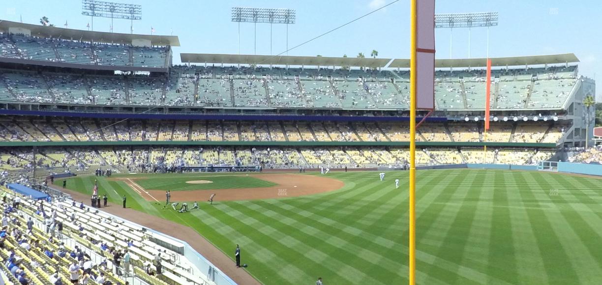 UNIQLO Field at Dodger Stadium - Section 164 Lg Seat View