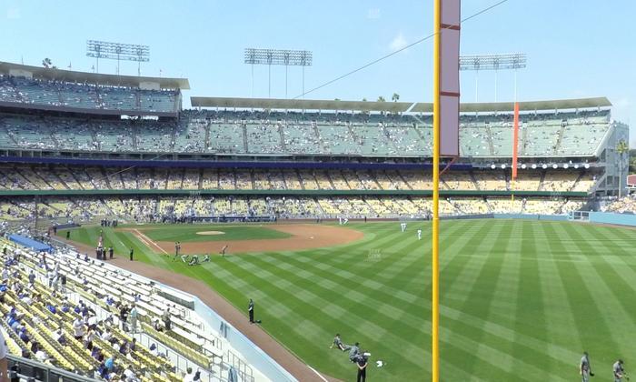 UNIQLO Field at Dodger Stadium - Section 164 Lg Seat View