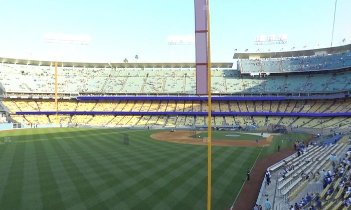 UNIQLO Field at Dodger Stadium - Section 165 Lg Seat View