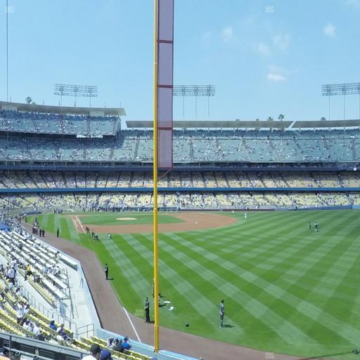 UNIQLO Field at Dodger Stadium - Section 166 Lg Seat View