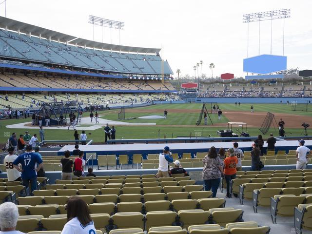 UNIQLO Field at Dodger Stadium - Section 18 Fd Seat View