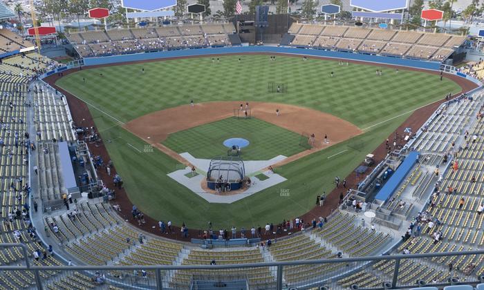 UNIQLO Field at Dodger Stadium - Section 2 Td Seat View