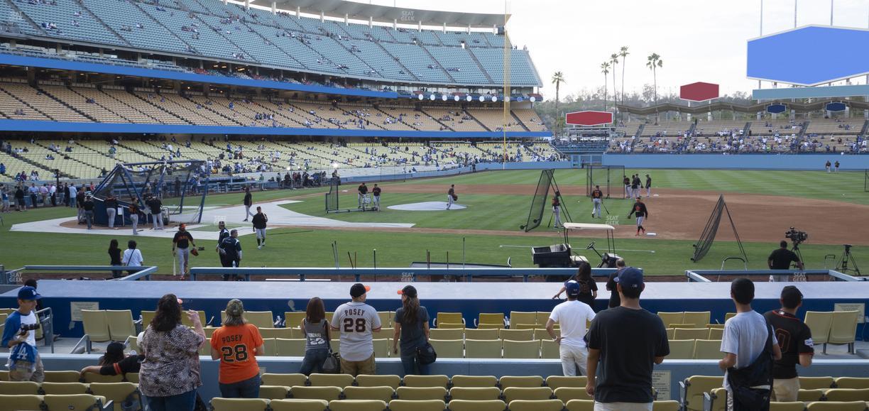 UNIQLO Field at Dodger Stadium - Section 20 Fd Seat View