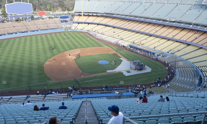 UNIQLO Field at Dodger Stadium - Section 21 Rs Seat View