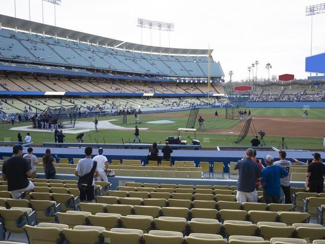 UNIQLO Field at Dodger Stadium - Section 22 Fd Seat View