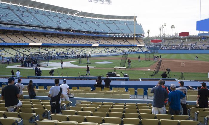 UNIQLO Field at Dodger Stadium - Section 22 Fd Seat View
