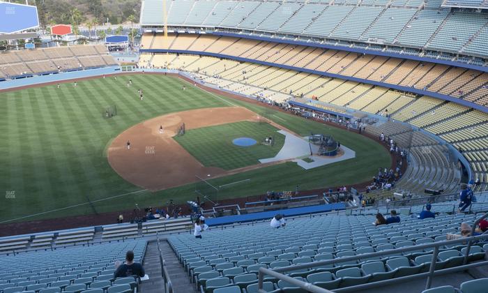 UNIQLO Field at Dodger Stadium - Section 25 Rs Seat View