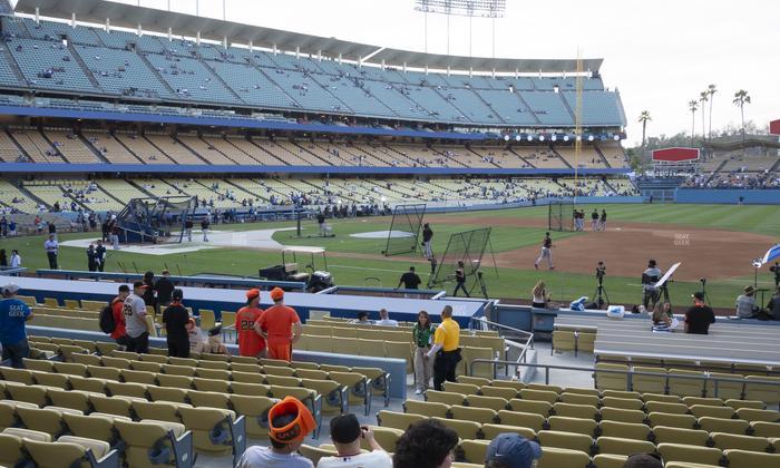 UNIQLO Field at Dodger Stadium - Section 26 Fd Seat View