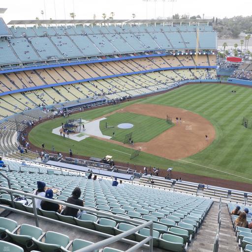 UNIQLO Field at Dodger Stadium - Section 26 Rs Seat View