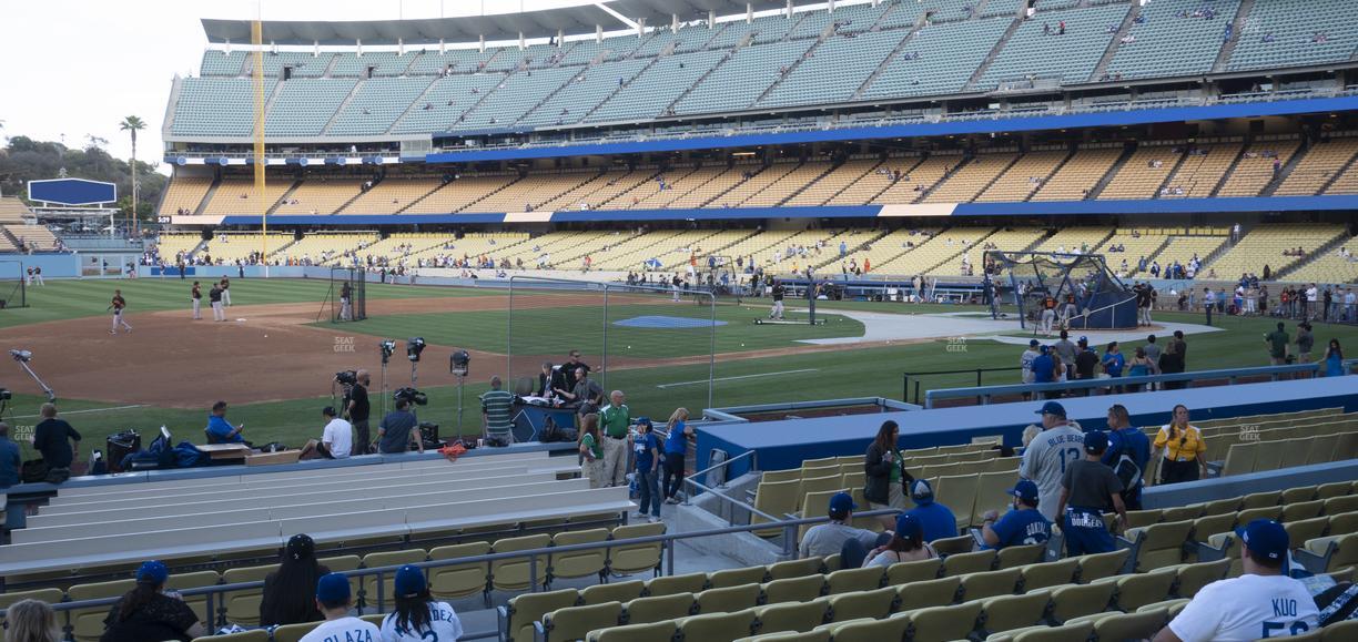 UNIQLO Field at Dodger Stadium - Section 29 Fd Seat View