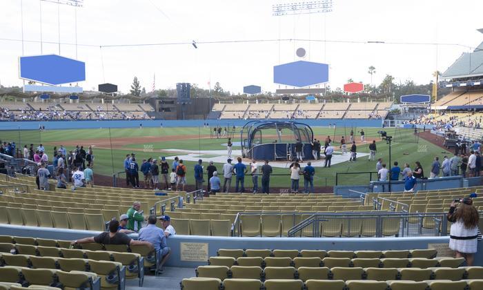 UNIQLO Field at Dodger Stadium - Section 3 Fd Seat View
