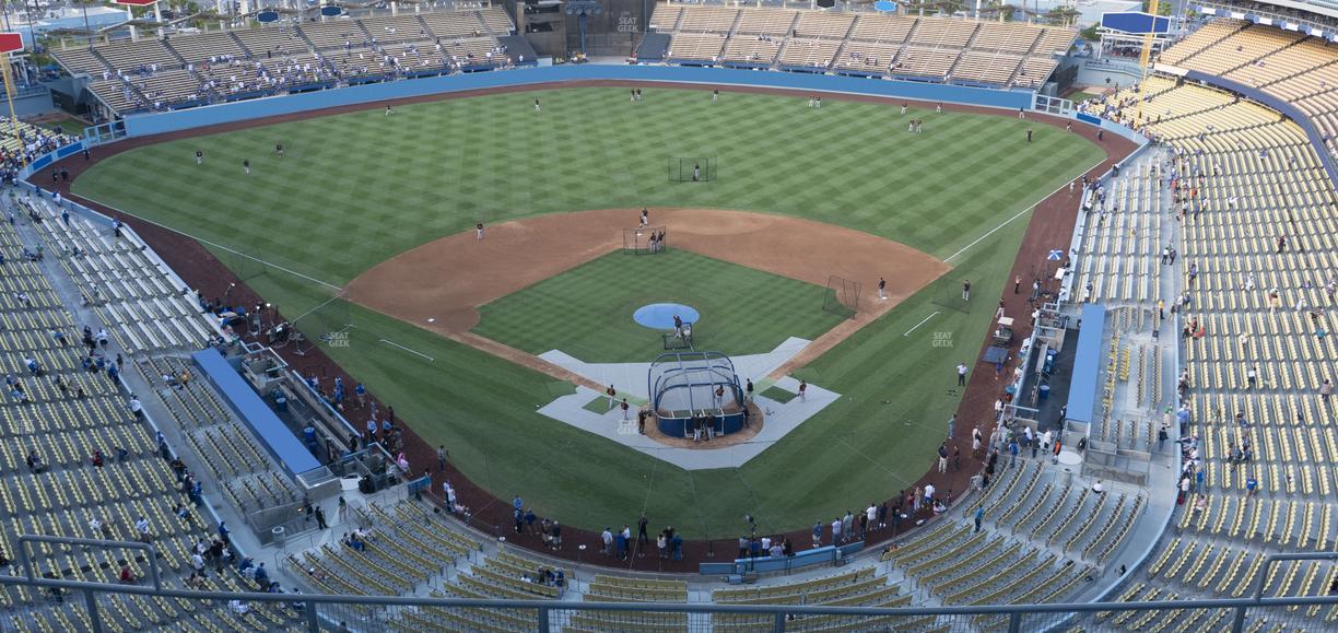 UNIQLO Field at Dodger Stadium - Section 3 Td Seat View