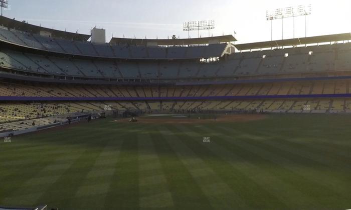UNIQLO Field at Dodger Stadium - Section 306 Pr Seat View