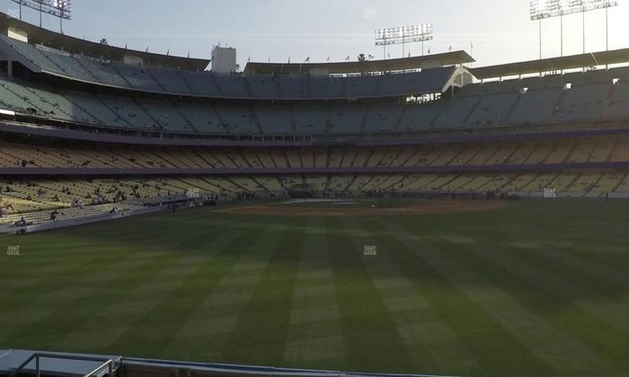 UNIQLO Field at Dodger Stadium - Section 308 Pr Seat View