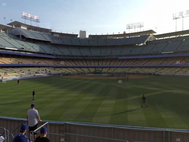 UNIQLO Field at Dodger Stadium - Section 312 Pr Seat View