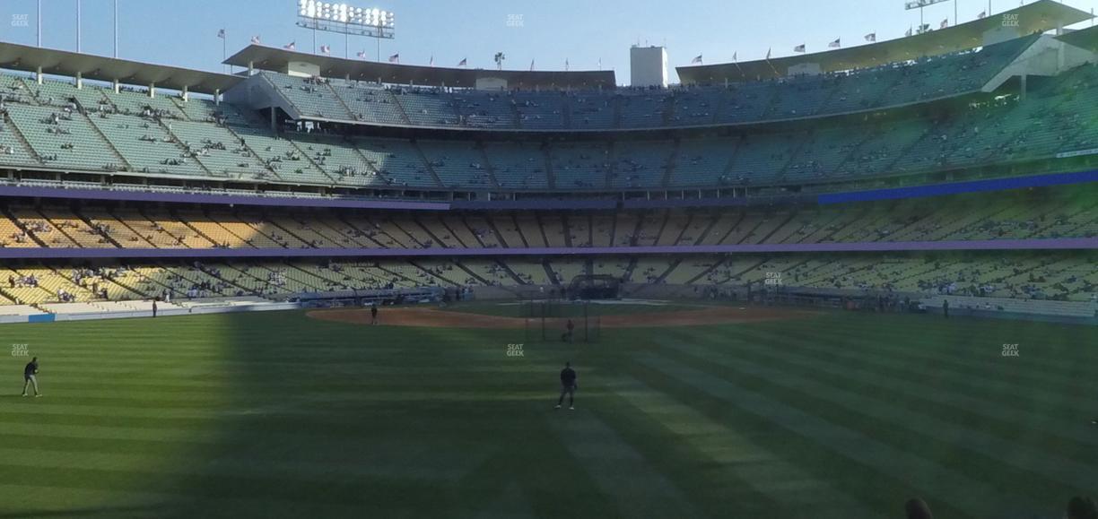 UNIQLO Field at Dodger Stadium - Section 313 Pl Seat View