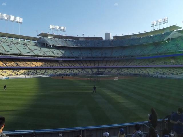 UNIQLO Field at Dodger Stadium - Section 313 Pl Seat View