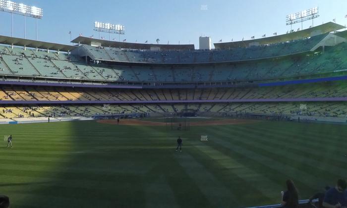 UNIQLO Field at Dodger Stadium - Section 313 Pl Seat View