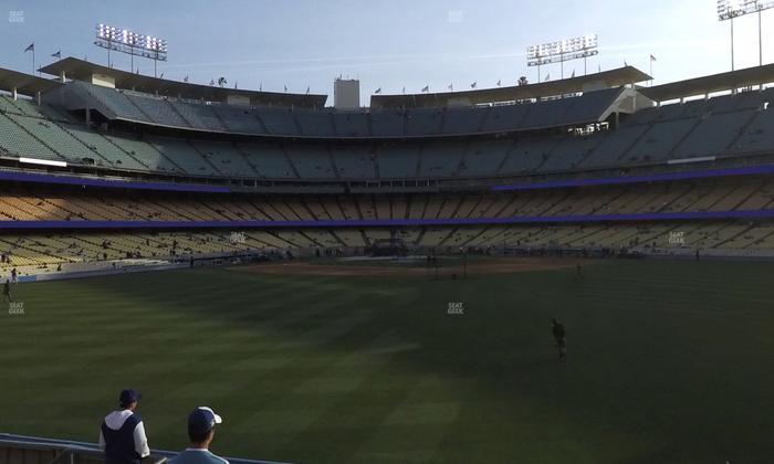 UNIQLO Field at Dodger Stadium - Section 314 Pr Seat View
