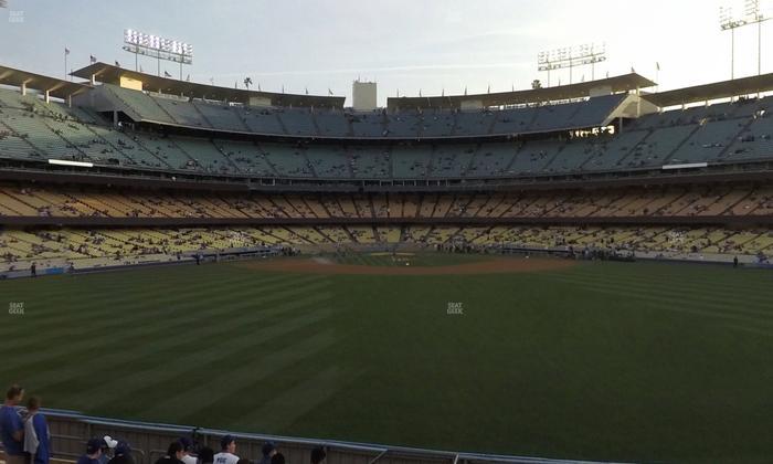 UNIQLO Field at Dodger Stadium - Section 316 Pr Seat View