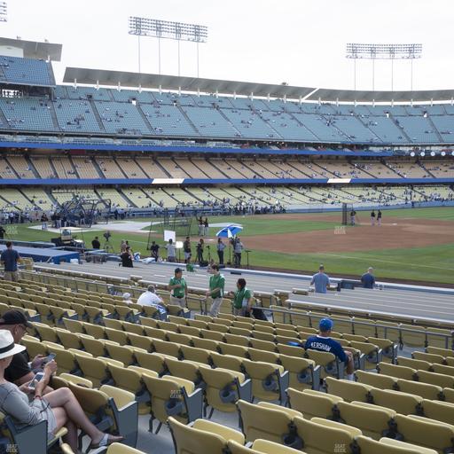 UNIQLO Field at Dodger Stadium - Section 34 Fd Seat View