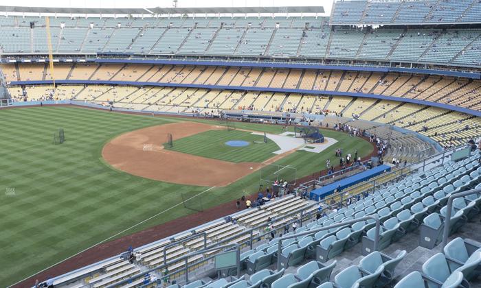 UNIQLO Field at Dodger Stadium - Section 39 Rs Seat View