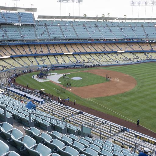UNIQLO Field at Dodger Stadium - Section 40 Rs Seat View