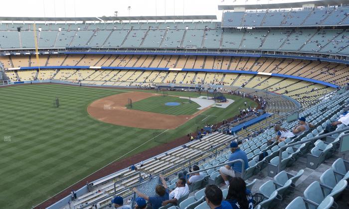 UNIQLO Field at Dodger Stadium - Section 43 Rs Seat View