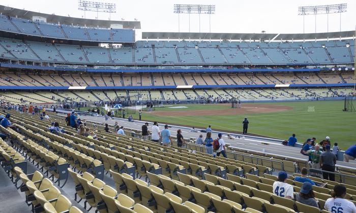 UNIQLO Field at Dodger Stadium - Section 44 Fd Seat View