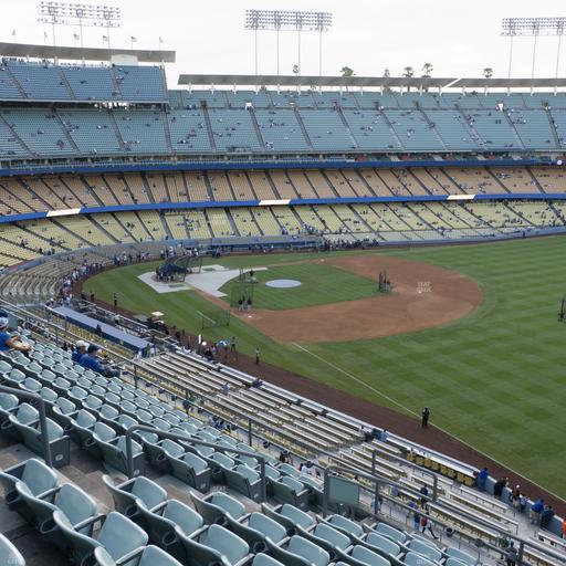 UNIQLO Field at Dodger Stadium - Section 44 Rs Seat View