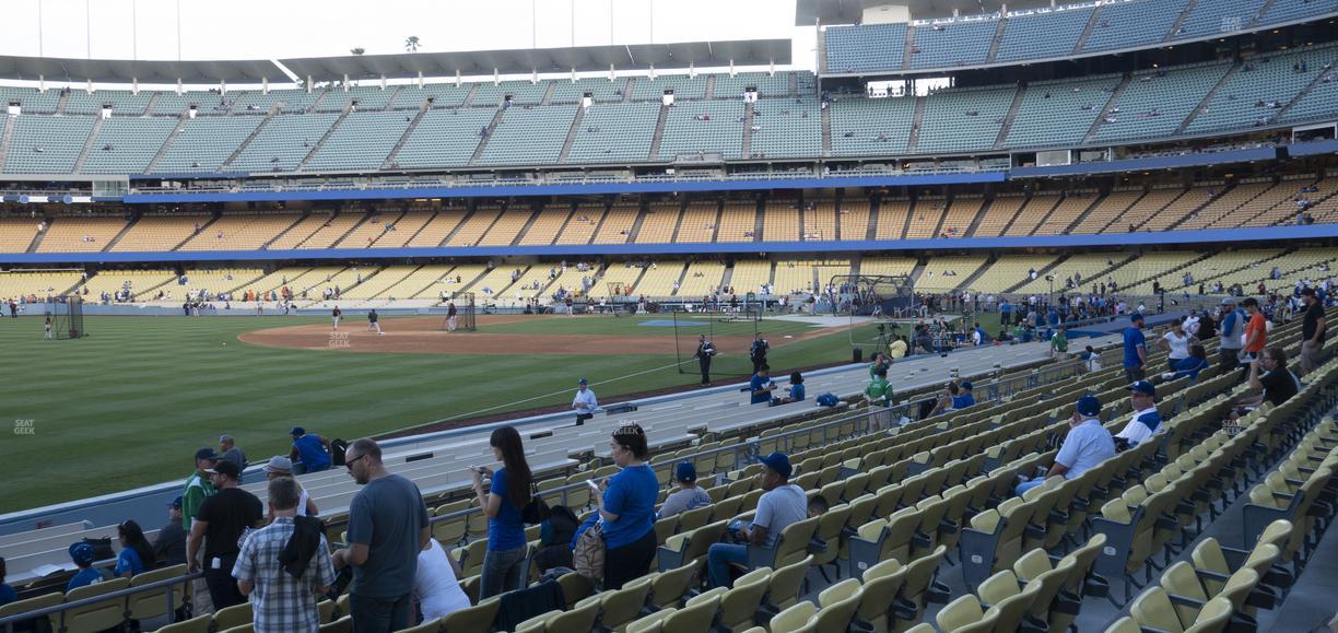 UNIQLO Field at Dodger Stadium - Section 45 Fd Seat View