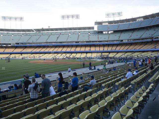 UNIQLO Field at Dodger Stadium - Section 45 Fd Seat View