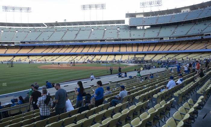 UNIQLO Field at Dodger Stadium - Section 45 Fd Seat View