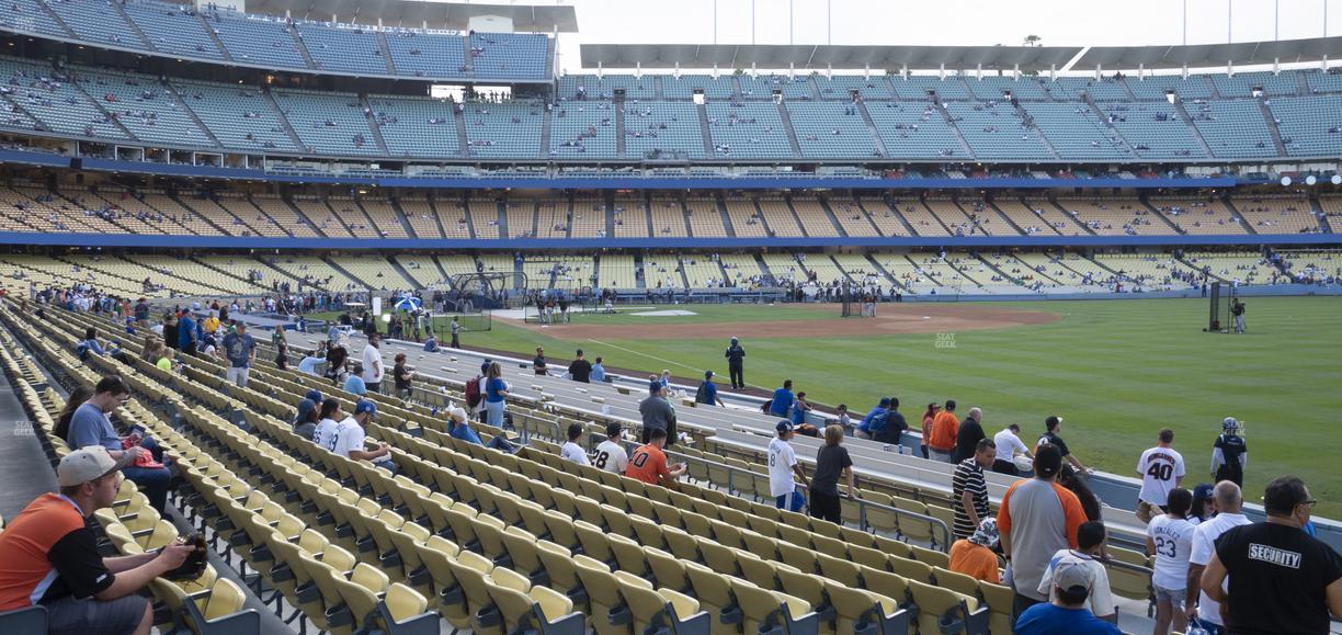 UNIQLO Field at Dodger Stadium - Section 46 Fd Seat View