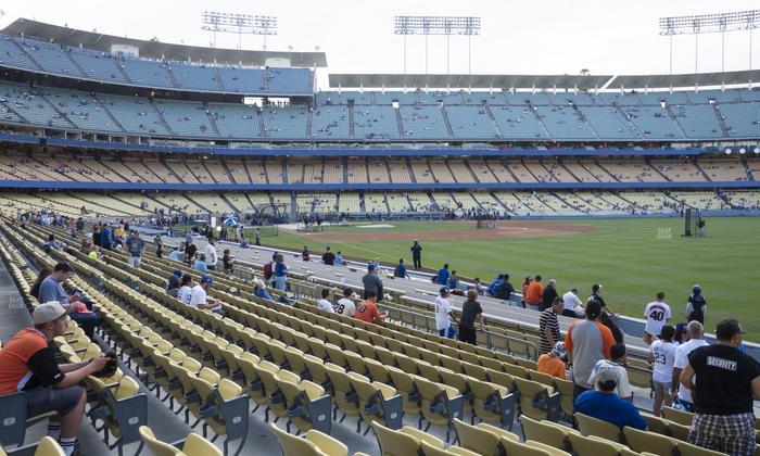 UNIQLO Field at Dodger Stadium - Section 46 Fd Seat View