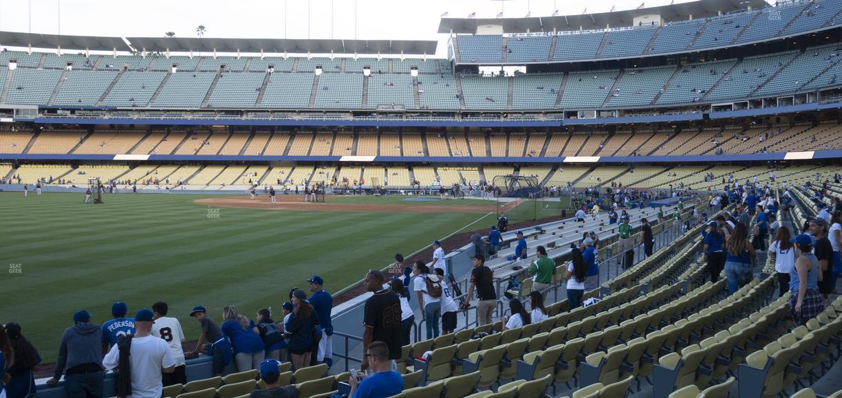 UNIQLO Field at Dodger Stadium - Section 49 Fd Seat View