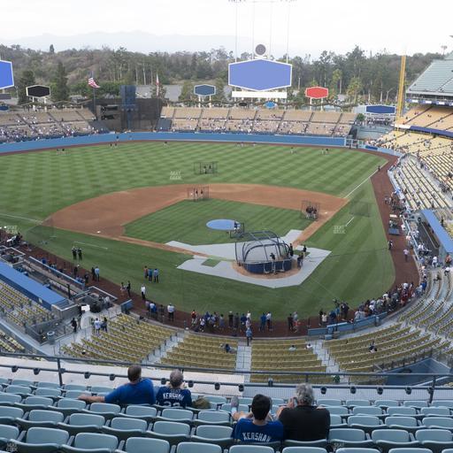 UNIQLO Field at Dodger Stadium - Section 5 Rs Seat View
