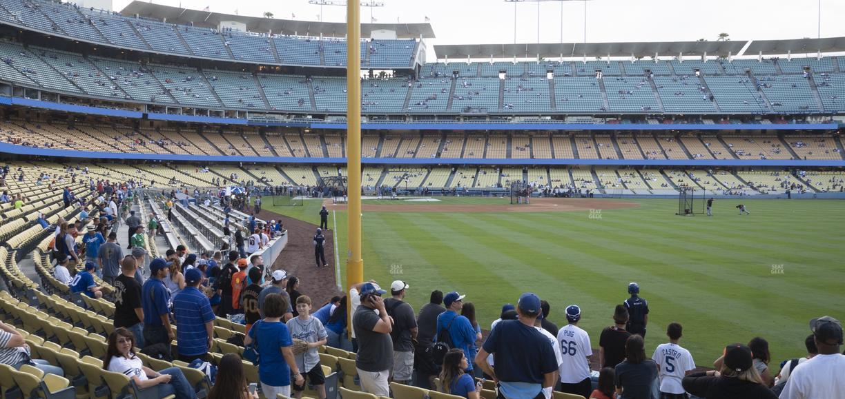 UNIQLO Field at Dodger Stadium - Section 50 Fd Seat View